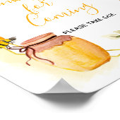 水の色ビーボタニカルありがとうご来ざいま ポスター (角)