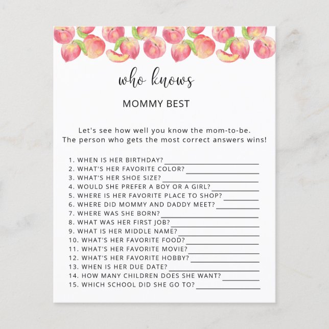 水の色ピーチ誰がママを知っ最高のた (正面)