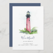 水の色フロリダライトハウス住所の変更 シーズンカード (正面/裏面)