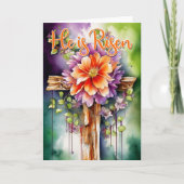 水の色フローライースタークロス彼は上昇している シーズンカード (正面)