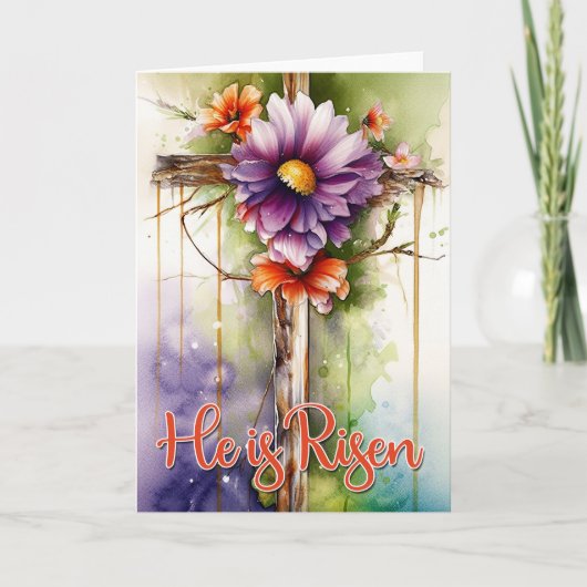 水の色フローライースタークロス彼は上昇している シーズンカード (正面)