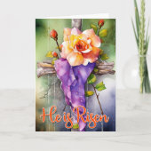 水の色フローライースタークロス彼は復活の休日 シーズンカード (正面)