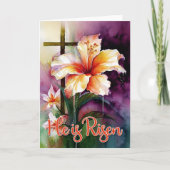 水の色フローライースタークロス彼は復活の休日 シーズンカード (正面)