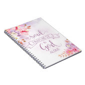 水の色フローラ、私の魂は残りを見つける – Ps 62:1 ノートブック (右側)