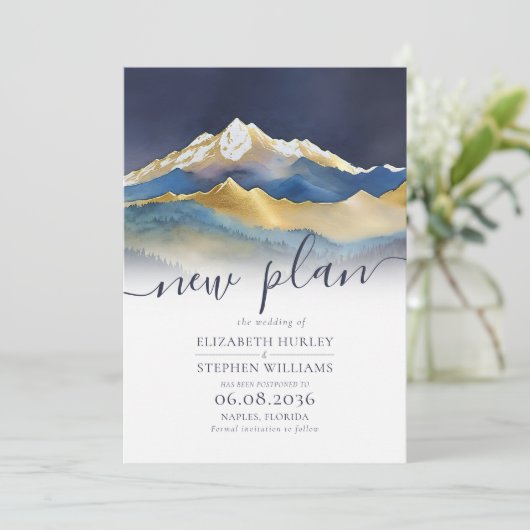 水の色ブルーゴールデン山結婚の延期 セーブザデート (スタンド正面)