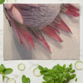 水の色プロテアの食器用布 キッチンタオル (折り畳み)