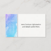 水の色プロモーション 割引カード (裏面)