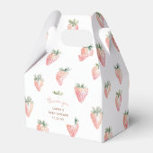 水の色ベリースイートベビーシャワーありがとう フェイバーボックス (正面サイド)