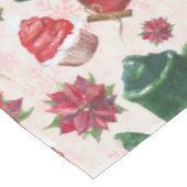 水の色ホリデーティーパーティー テーブルクロス (アングル)