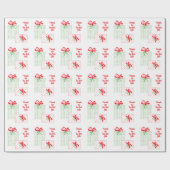 水の色ホリデーフレンズはギフト最高のである ラッピングペーパー (フラット)