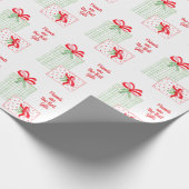 水の色ホリデーフレンズはギフト最高のである ラッピングペーパー (角)