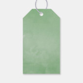 水の色ホリーのクリすてきスマス ギフトタグ (裏面)