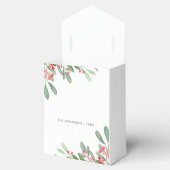 水の色ホリークリスマスすてきパーティー フェイバーボックス (オープン)