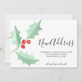 水の色ホリー新しいアドレスの移動のお知らせ (正面)