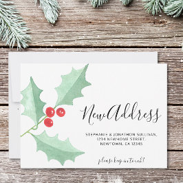 水の色ホリー新しいアドレスの移動のお知らせ