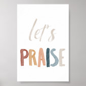 水の色ボホはポスターを賞賛する ポスター (正面)