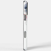 水の色ボホインディアン羽iPhone / iPadケース Case-Mate iPhoneケース (裏面 / 右)