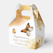 水の色ボホバタフライベビーシャワーお気に入りボックス フェイバーボックス (裏面サイド)