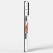 水の色ボホヒッピー羽毛トライバルiPhone Case-Mate iPhoneケース (裏面 / 右)