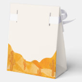 水の色ボホモダン砂漠サボテン赤ちゃんシャワー フェイバーボックス (裏面)