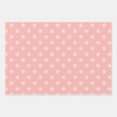 水の色ボホレインボーアンドスターズ ラッピングペーパーシート (正面2)