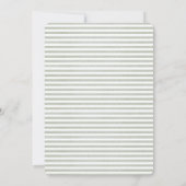 水の色ボホレインボーベビーシャワー サンキューカード (裏面)