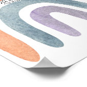 水の色ボホレインボーママ – osaバーポスター ポスター (角)