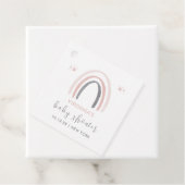 水の色ボホ男女兼用虹の赤ちゃんシャワー フェイバータグ (インサイチュ)