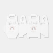 水の色ボホ男女兼用虹の赤ちゃんシャワー フェイバーボックス (折り畳みなし)