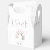 水の色ボホ男女兼用虹の赤ちゃんシャワー フェイバーボックス (オープン)