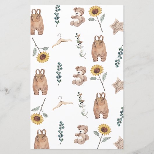 水の色ボホ男女兼用赤ちゃんシャワーゲーム (裏面)