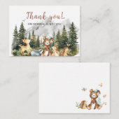 水の色ボーイアドベンチャー開始ありがとう ノートカード (正面/裏面)