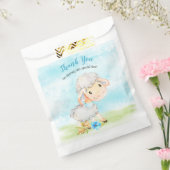 水の色ボーイシープファームありがとう フェイバーバッグ (封をした状態)