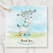 水の色ボーイヤギ農場ありがとう フェイバータグ (正面)