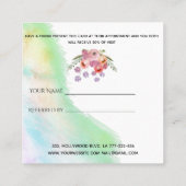 水の色ボーエレガントホフローラ紹介 紹介カード (裏面)