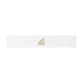 水の色ポジターノイタリア宛先ウェディング 招待状ベリーバンド (フラット)