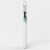 水の色ポピーとバラとあなたのモノグラム Case-Mate iPhoneケース (裏面/右)