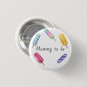 水の色ポプシクルママになる 缶バッジ (正面&裏面)