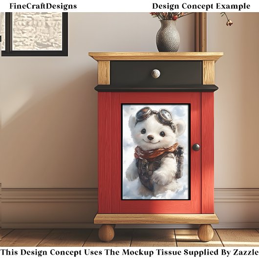 水の色ポーラベアCubエクスプローラーCD9デコページ 薄葉紙