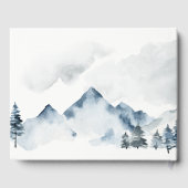 水の色マウンテンシーンへようこそ ゲストブック (裏面)