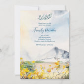 水の色マウンテンズファミリー懇親会 招待状 (正面)