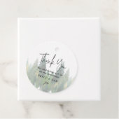 水の色マウンテンパインツリー自然結婚ズ フェイバータグ (インサイチュ)