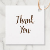 水の色マウンテンビューズ結婚の感謝 フェイバータグ (裏面)