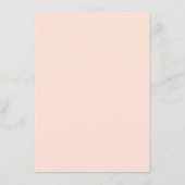 水の色マグノリア素朴ス結婚の願い エンクロージャーカード (裏面)