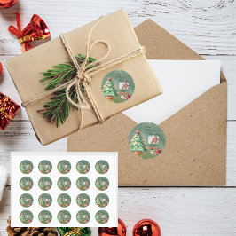 水の色マジカル ラウンドシール