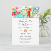 水の色マルガリータブライダルシャワー招待 (スタンド正面)