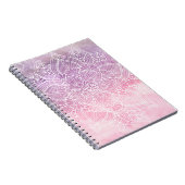 水の色マンダラホリスティックスピリチュアルヒーリング ノートブック (右側)