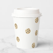 水の色ミルクとクッキー性別リビール 紙コップ (裏面)