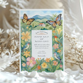 水の色メデリンコロンビア結婚自然 招待状