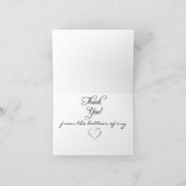 水の色モダンありがとうご注意 サンキューカード (内部)